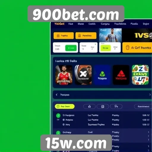 Experiência do usuário no site 900bet.com